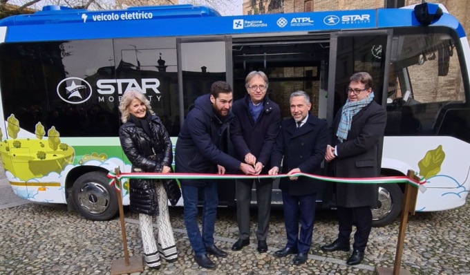 Lodi presenta il primo autobus full electric, una svolta verso la mobilità sostenibile
