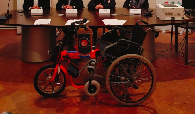 Donate quattro innovative carrozzine elettriche all’Asst Lodi