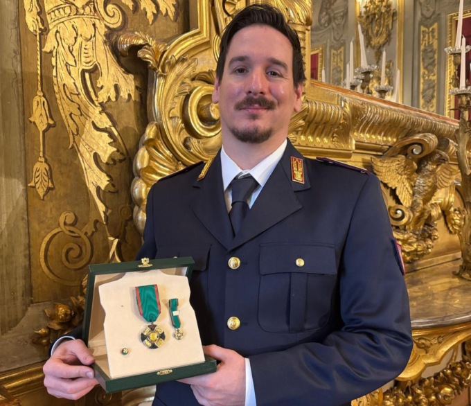 Federico Vanelli premiato come Cavaliere della Repubblica da Sergio Mattarella
