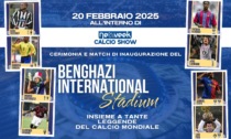 Questa sera su Netweek Calcio Show le leggende del calcio inaugurano il nuovo stadio di Bengasi