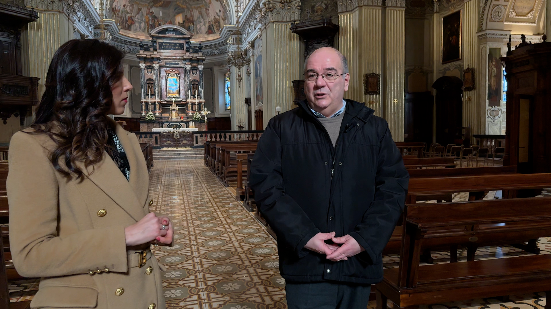 foto intervista santuario