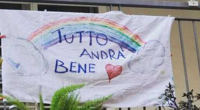 “Andrà tutto bene” lo slogan nato nel lodigiano durante la Pandemia