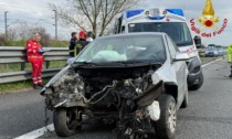 Incidente in A1, auto finisce contro il guardrail all'altezza di Lodi Vecchio