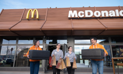 “Sempre Aperti a Donare”: a Lodi e provincia McDonald’s dona 107 pasti caldi a settimana