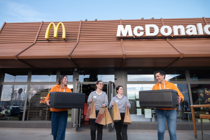 “Sempre Aperti a Donare”: a Lodi e provincia McDonald’s dona 107 pasti caldi a settimana