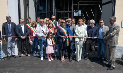 Inaugurata la Centrale dell’Acqua di Vigarolo: il taglio del nastro