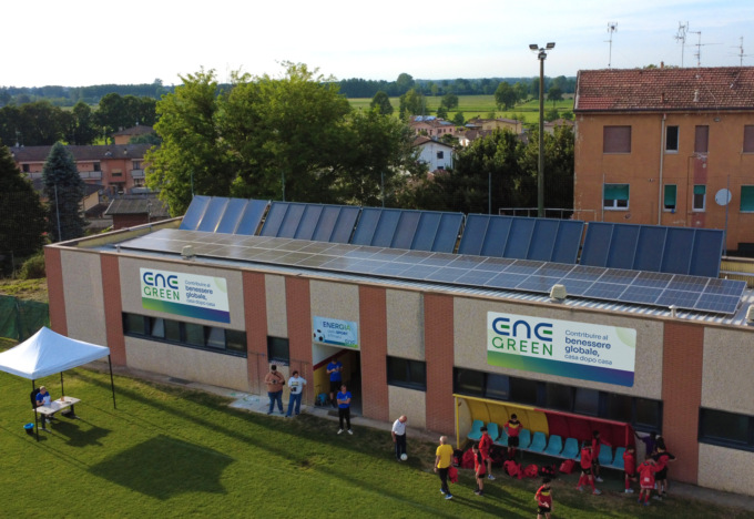 Energia pulita per lo sport: Enegreen all’avanguardia al Centro Sportivo della Frassati Calcio