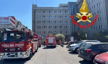 Principio d’incendio all’ospedale Delmati di Sant’Angelo: disagi ai reparti alti