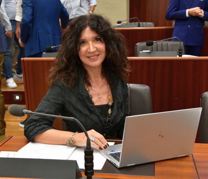 La consigliera regionale di Fratelli d'Italia Patrizia Baffi