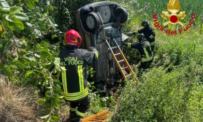 Incidente sulla SP234: tra i feriti anche due bambini, elitrasportati in ospedale