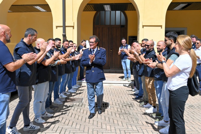 Vent’anni a capo della Mobile e numerosi encomi: in pensione il vicequestore Battista