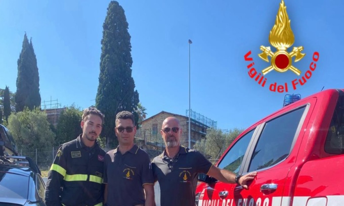 Vigili del Fuoco lombardi in supporto al Giubileo dei Giovani a Roma
