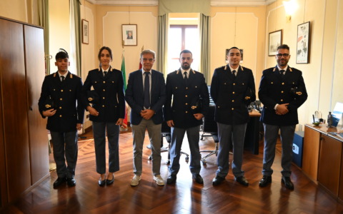 Cinque nuovi poliziotti rafforzano la Questura di Lodi
