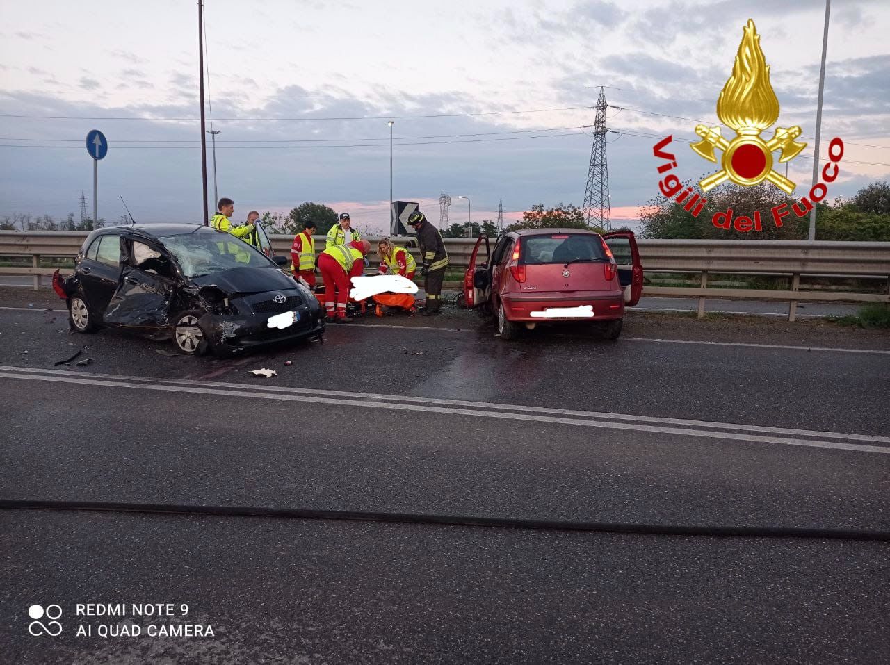 Scontro sulla statale: feriti due automobilisti, interviene l’elisoccorso
