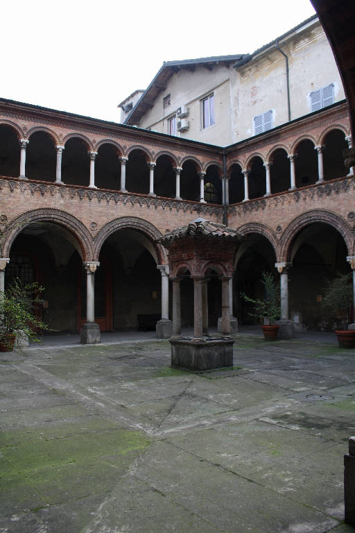 Uno scorcio del complesso storico dell'Ospedale Maggiore di Lodi