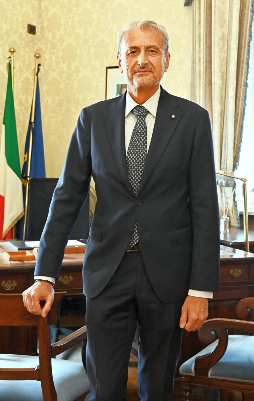 Il prefetto di Lodi Davide Garra, insediatosi lo scorso luglio