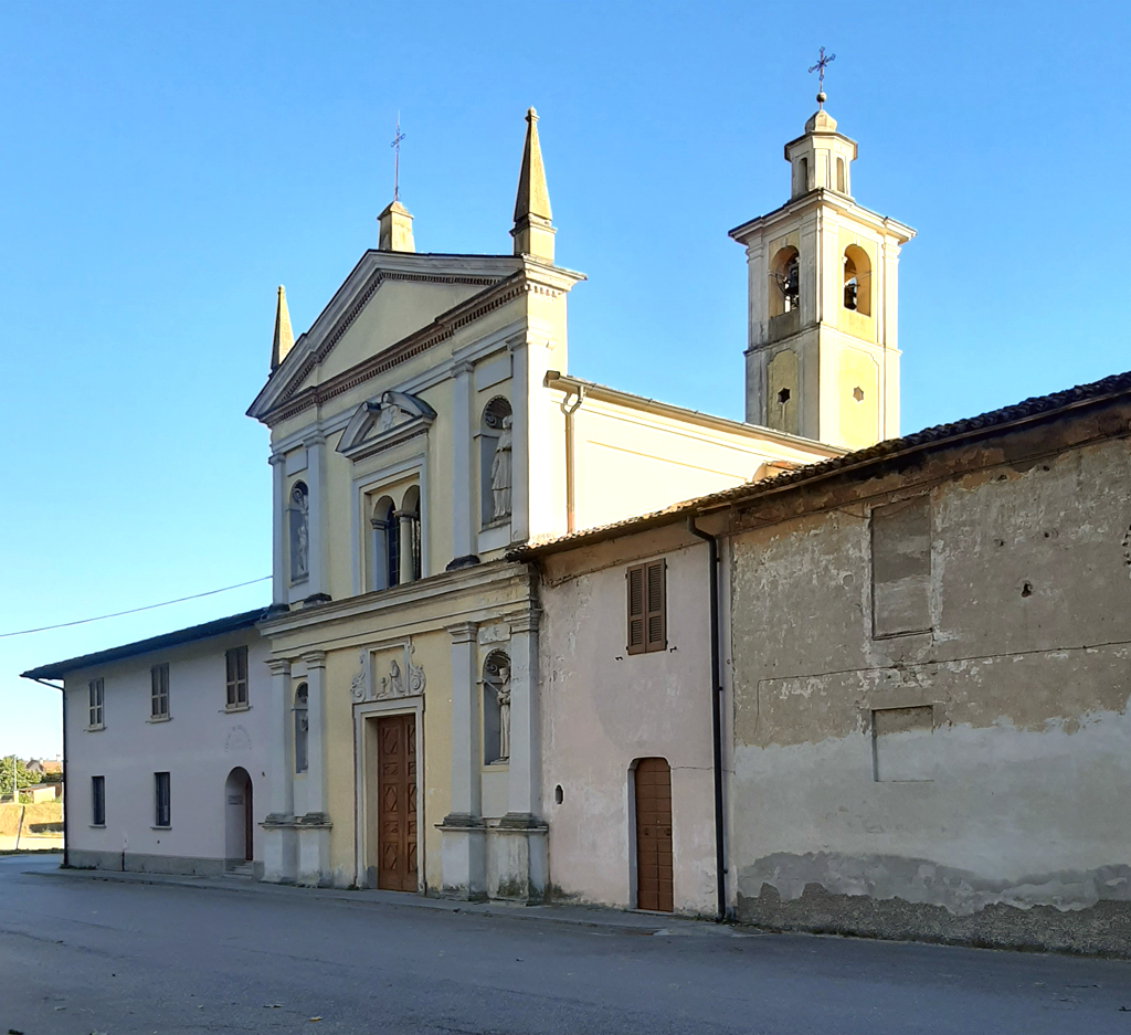 La Chiesa di San Bernardino a Castiglione d'Adda - foto Wikipedia - Arbalete