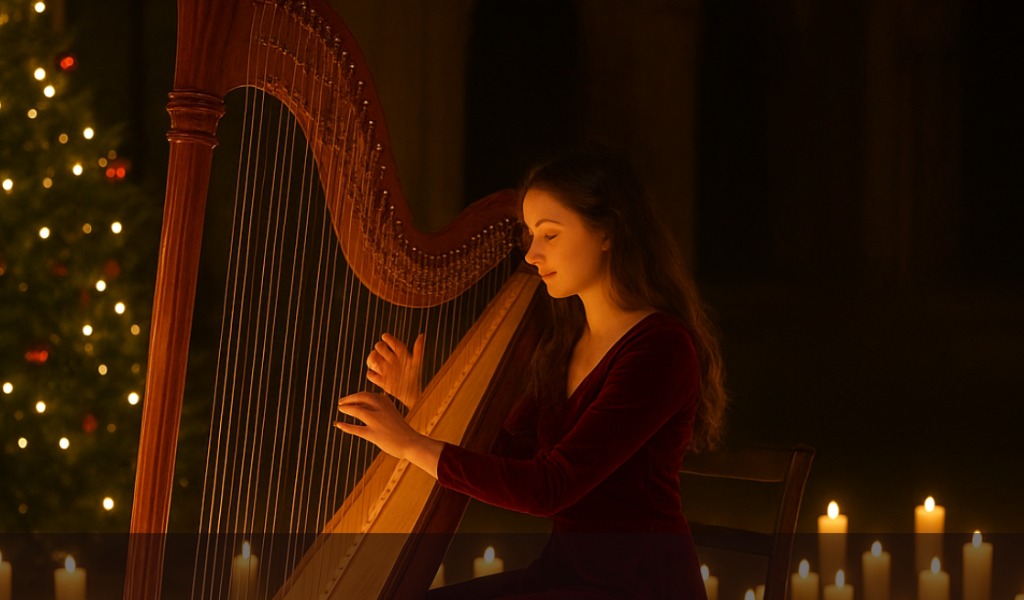 “Candlelight concert”, per la prima volta a Lodi concerto d’arpa a lume di candela