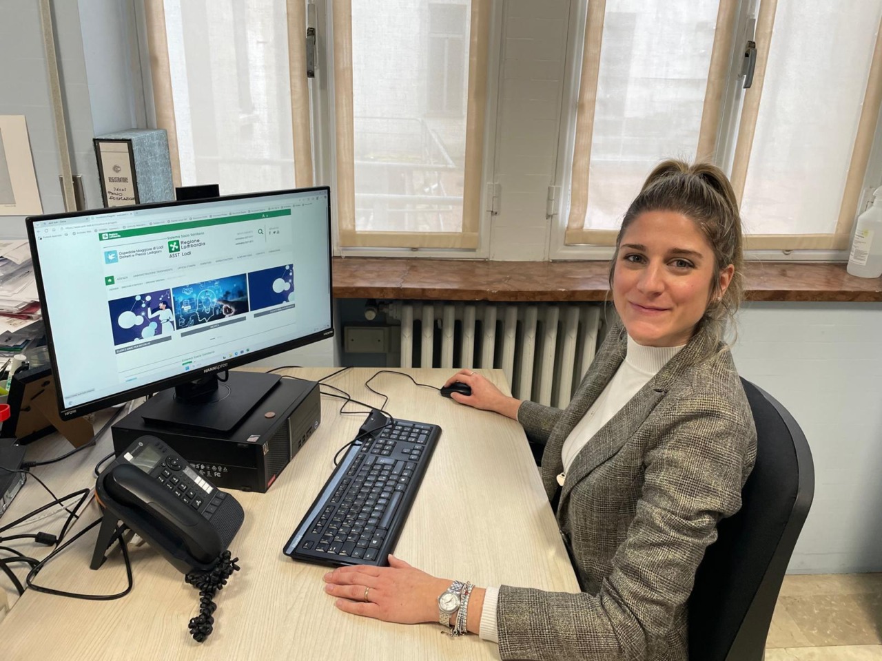 Greta Ghizzardi guida il servizio di ricerca: all’ASST Lodi venti studi clinici nel 2025