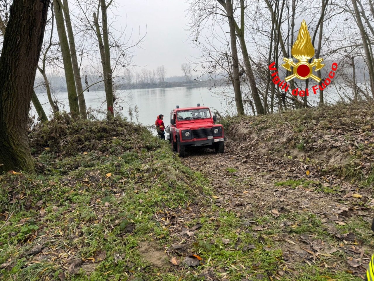 Il corpo ritrovato senza vita nel fiume Po è di un 54enne scomparso a fine ottobre