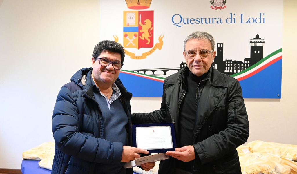 Lodi saluta il Vice Questore Angelo Sais: 41 anni di carriera al servizio della sicurezza