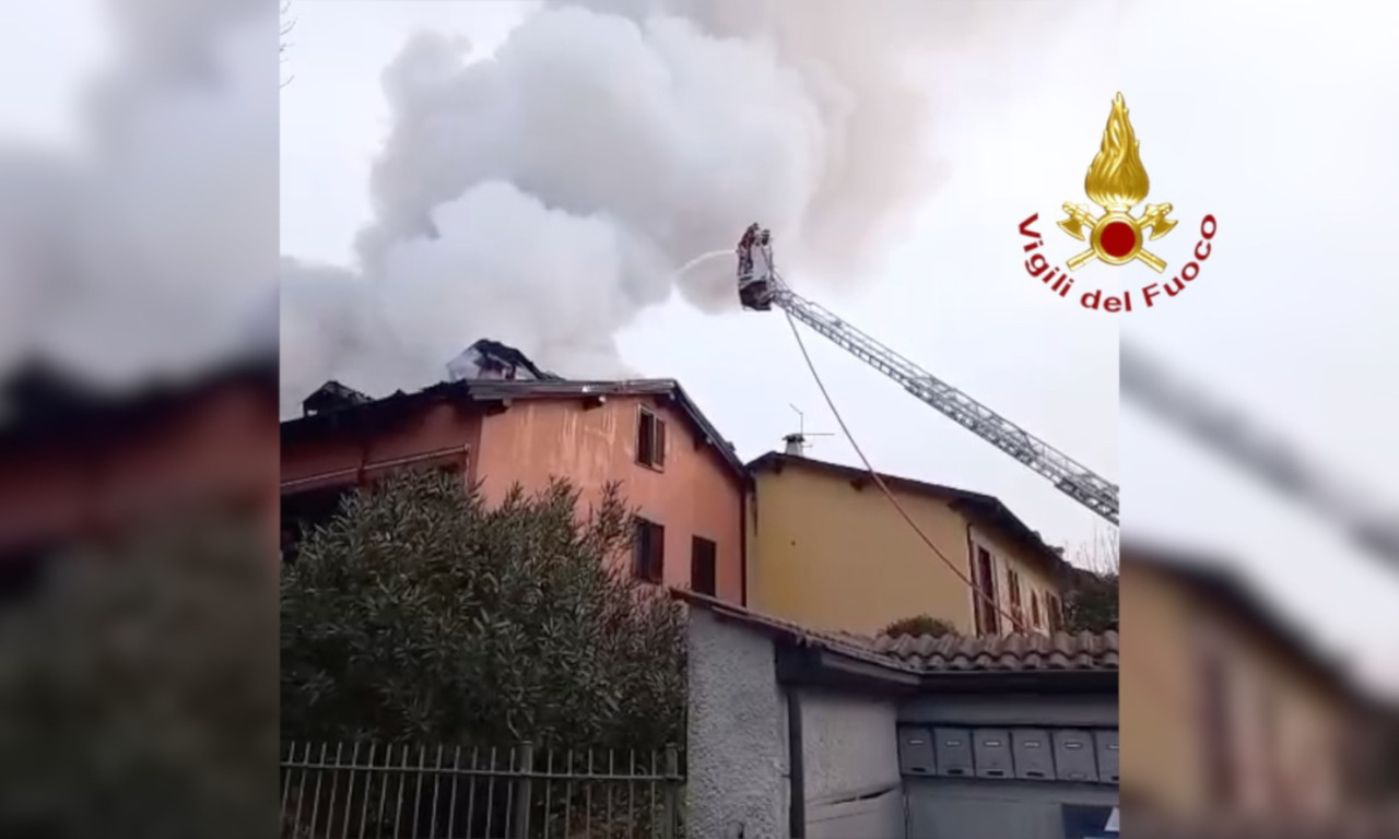 Maxi incendio a Codogno: tetti gravemente danneggiati, undici famiglie sfollate