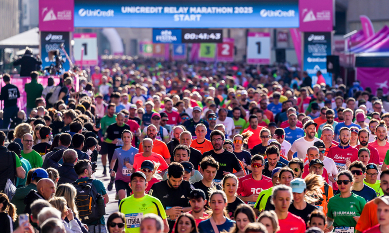 Relay Marathon 2026: UniCredit conferma il Title Sponsor e mobilita 280 runner