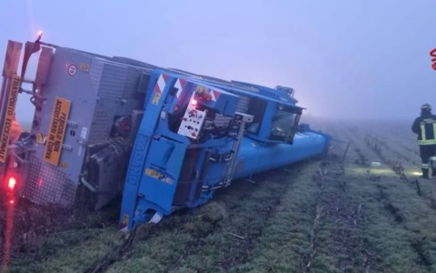Incidente all’alba sulla Provinciale 17 a Salerano sul Lambro: due i feriti
