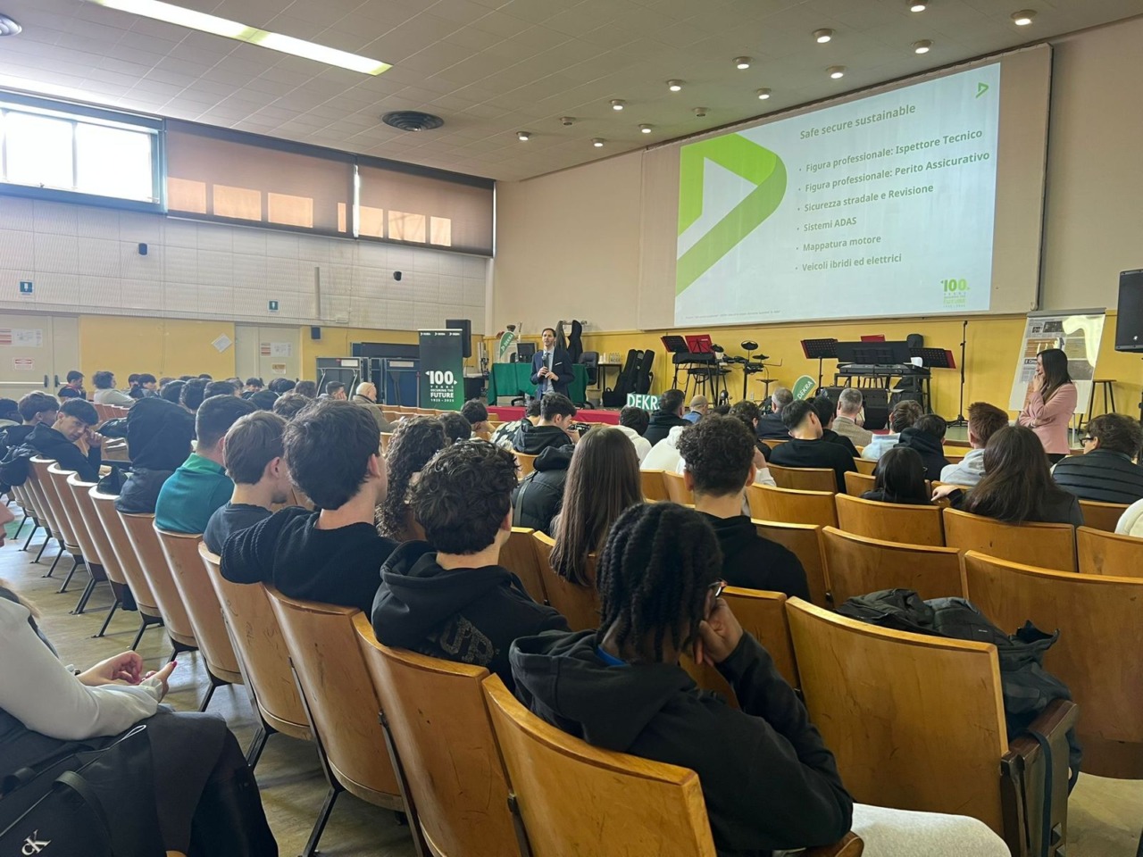 “Safe Secure Sustainable”, al “Volta” di Lodi il primo modulo del progetto DEKRA per sicurezza e mobilità sostenibile