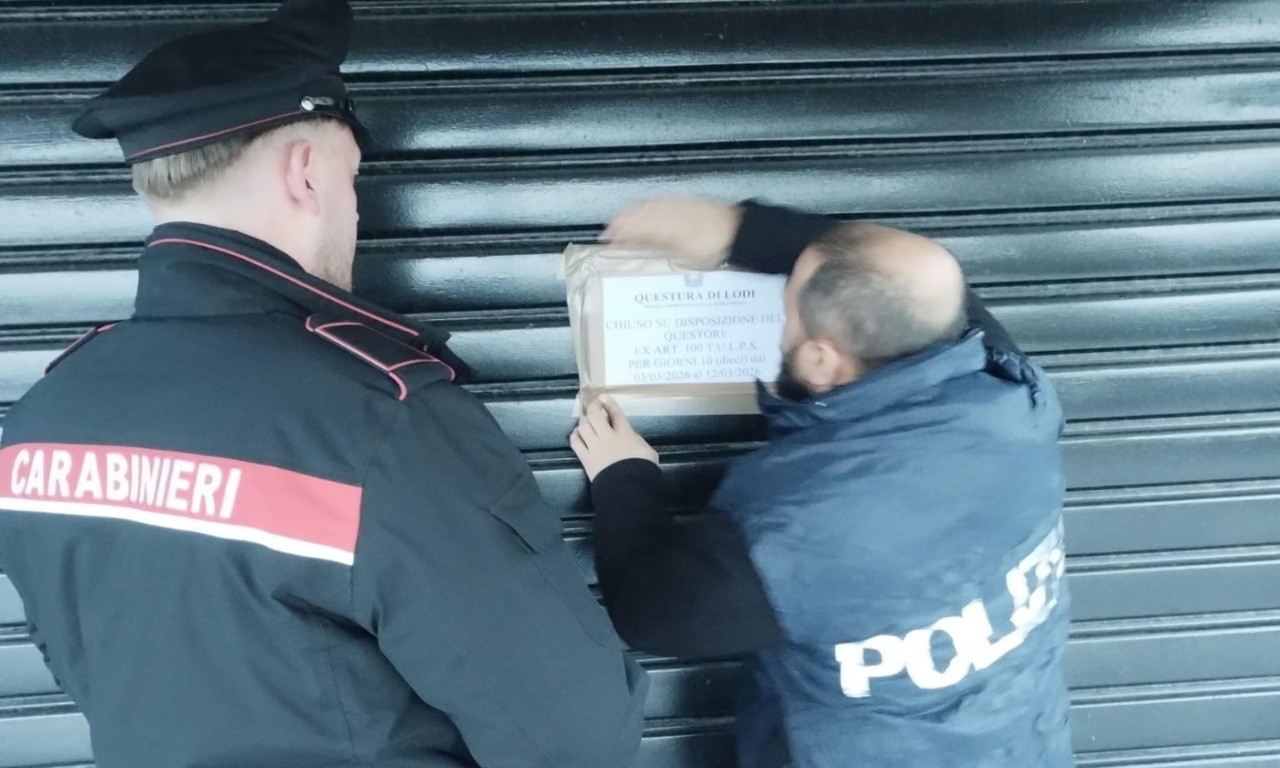 Sospesa per dieci giorni la licenza di un locale a Tavazzano con Villavesco