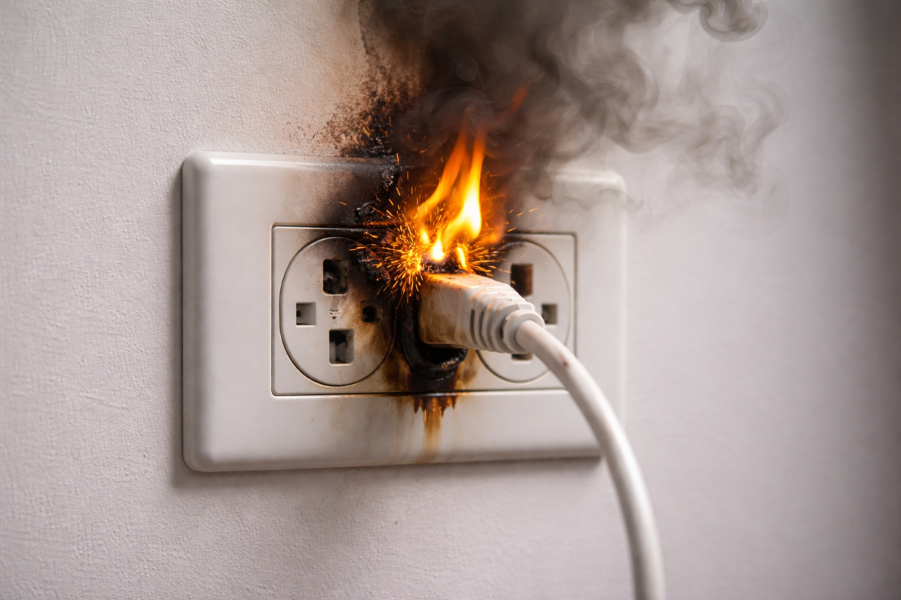 Allarme a Casalpusterlengo: cortocircuito in appartamento fa uscire fumo denso in pieno centro