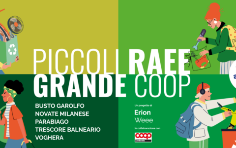 Rifiuti elettronici: COOP Lombardia ed Erion WEEE estendono la raccolta nei supermercati