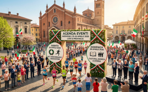 Cosa fare a Lodi e provincia nel weekend: eventi di sabato 25 e domenica 26 aprile 2026