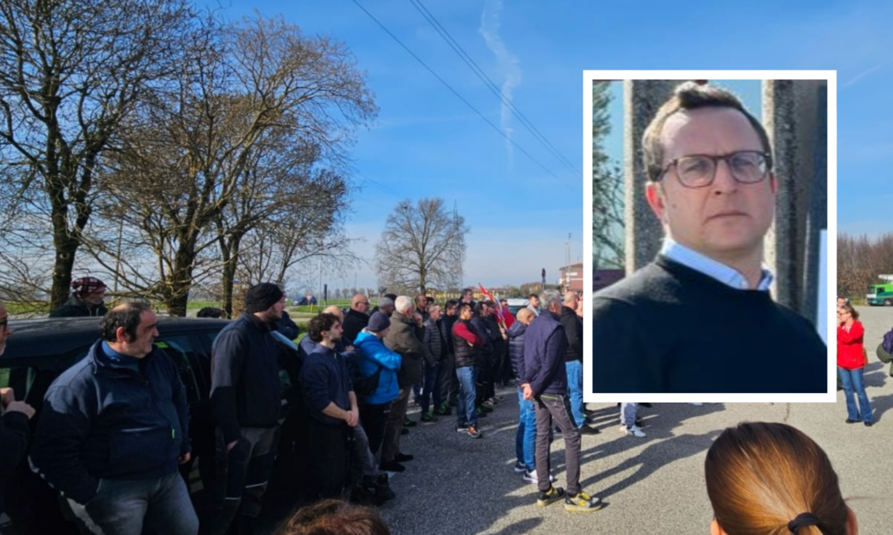 Airpack: lavoratori davanti ai cancelli insieme al segretario Femca Cisl Lombardia