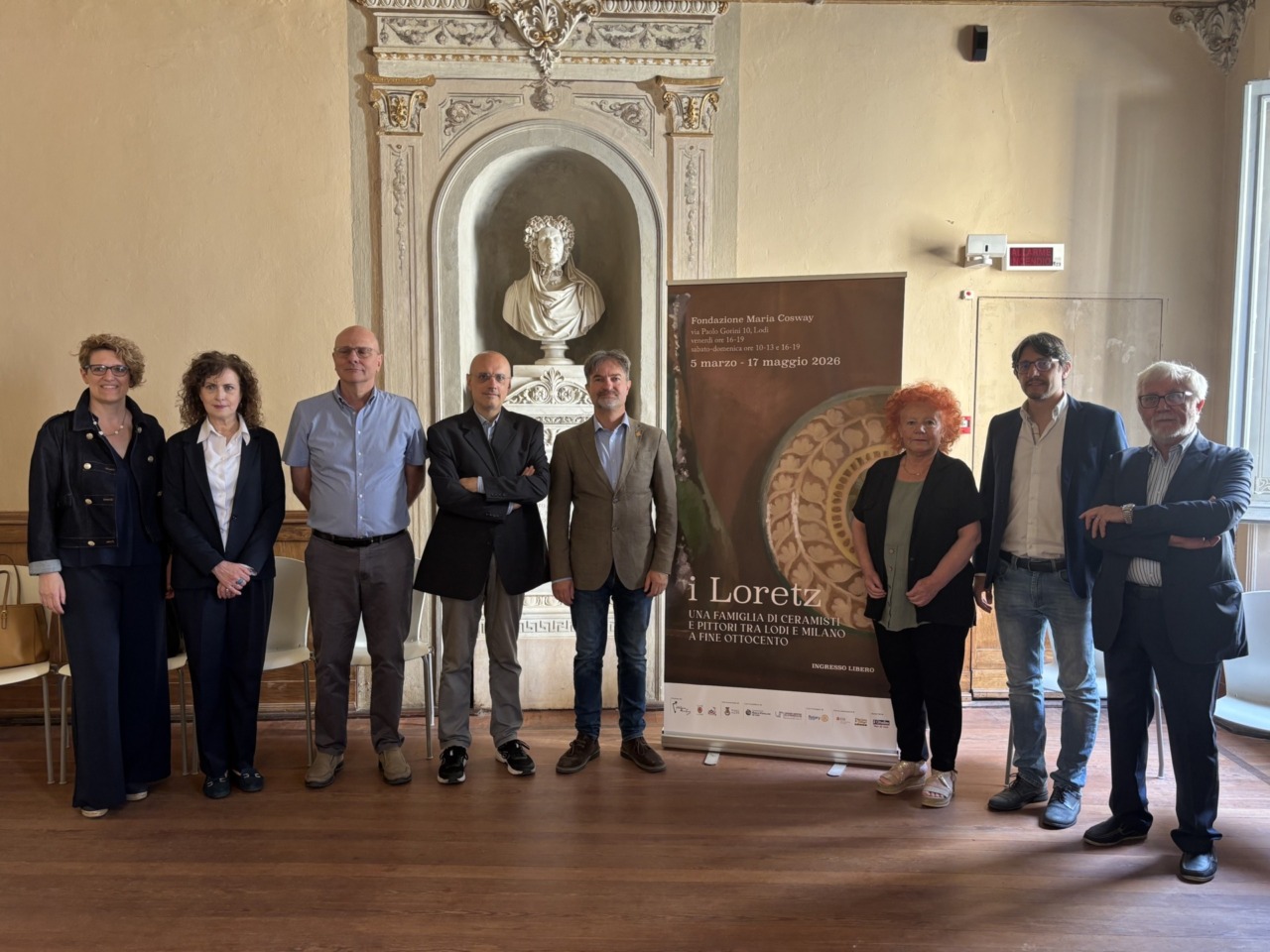 Il Polo Culturale Maria Cosway di Lodi celebra il successo della mostra sulla ceramica dei Loretz