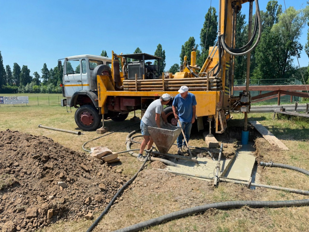 Avviati i lavori al Centro Sportivo di Zorlesco per il nuovo pozzo idrico