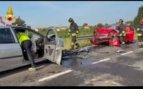 Incidente stradale sulla SP115: soccorsi in azione a Lodi Vecchio
