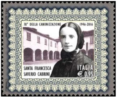 Annullo speciale per l’ottantesimo della canonizzazione di Santa Francesca Cabrini