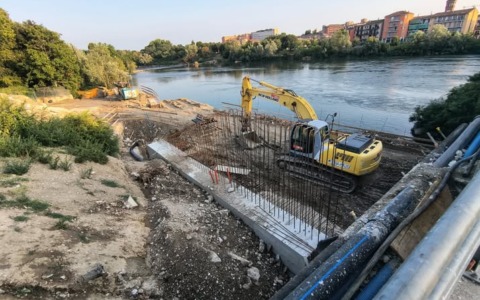 Ponte Napoleone Bonaparte, nuova fase del cantiere: avviati gli scavi per tiranti e solettone