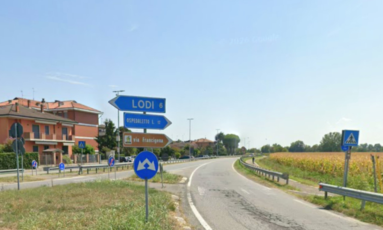 Cede l’asfalto sulla SP107 a San Martino in Strada: chiuso tratto di 9 chilometri, traffico in tilt