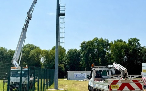 Al via i lavori da 50mila euro per la nuova illuminazione LED del centro sportivo