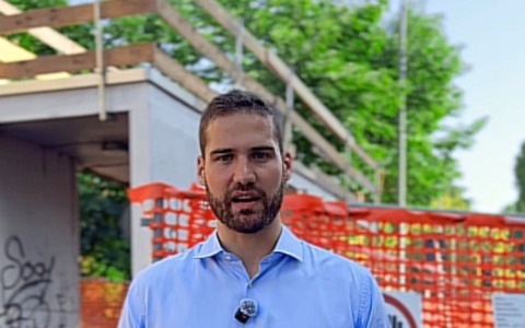 Lodi, lavori alla passerella tra via Secondo Cremonese e via Paolo Gorini: riapertura prevista a settembre