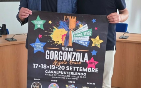 A Casalpusterlengo torna la Festa del Gorgonzola Angelo Croce: quattro giorni tra gusto, musica e tradizioni