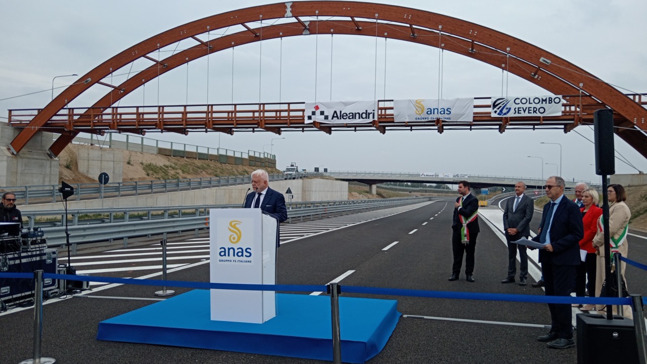 Tratta sud della Variante di Casalpusterlengo aperta al traffico sulla Via Emilia