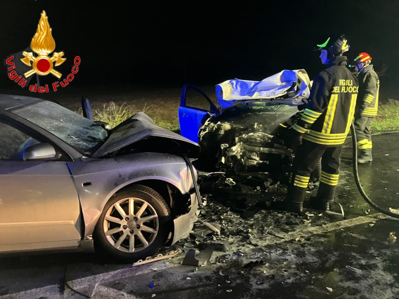 Violento scontro tra due auto sulla statale Paullese: un elitrasportato